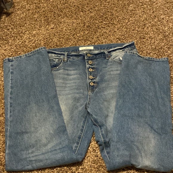 Kancan 90’s Wide Straight Fit 100% Cotton - Picture 2 of 6